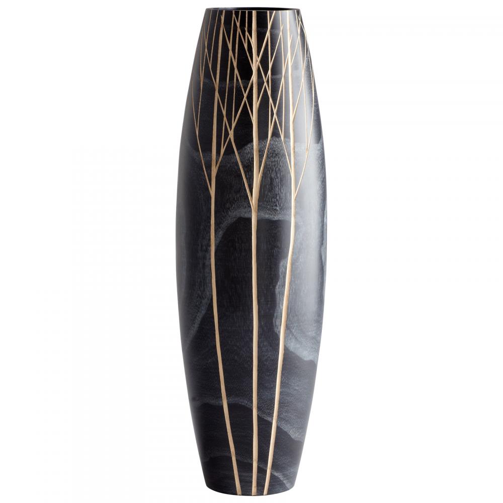Onyx Winter Vase Black - Medium
