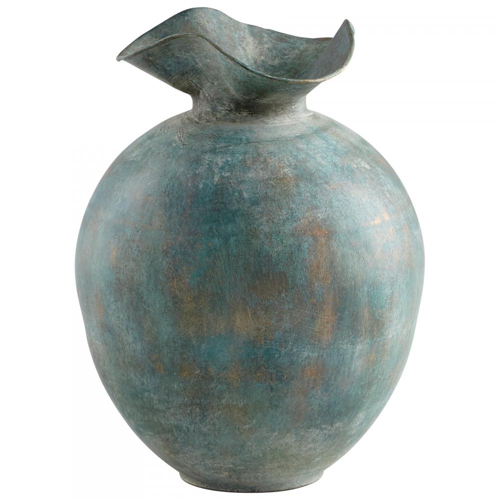 Pluto Vase Gold Patina - Small