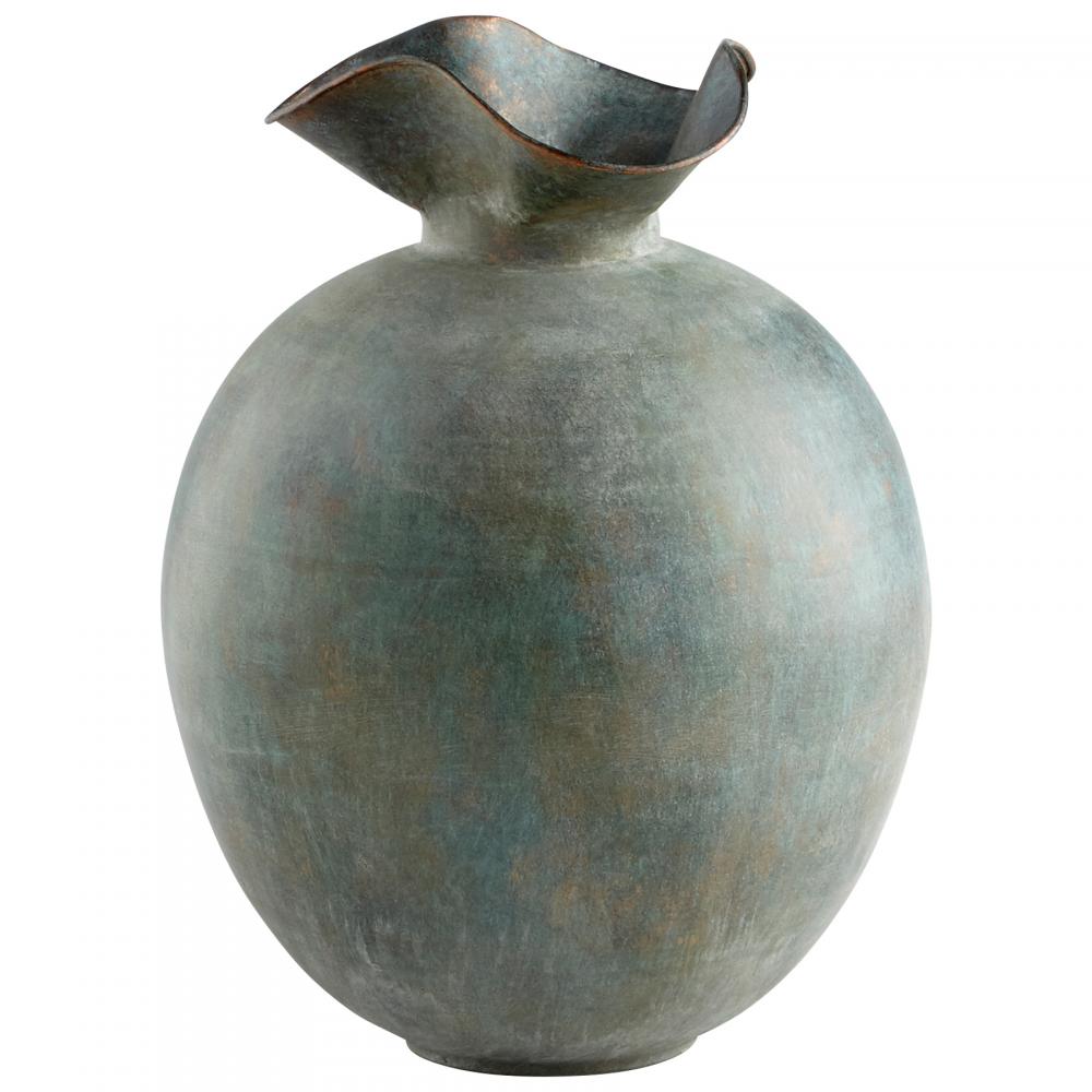 Pluto Vase Gold Patina - Medium