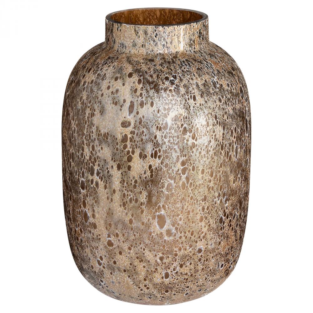 Callisto Vase Amber Brown - Large