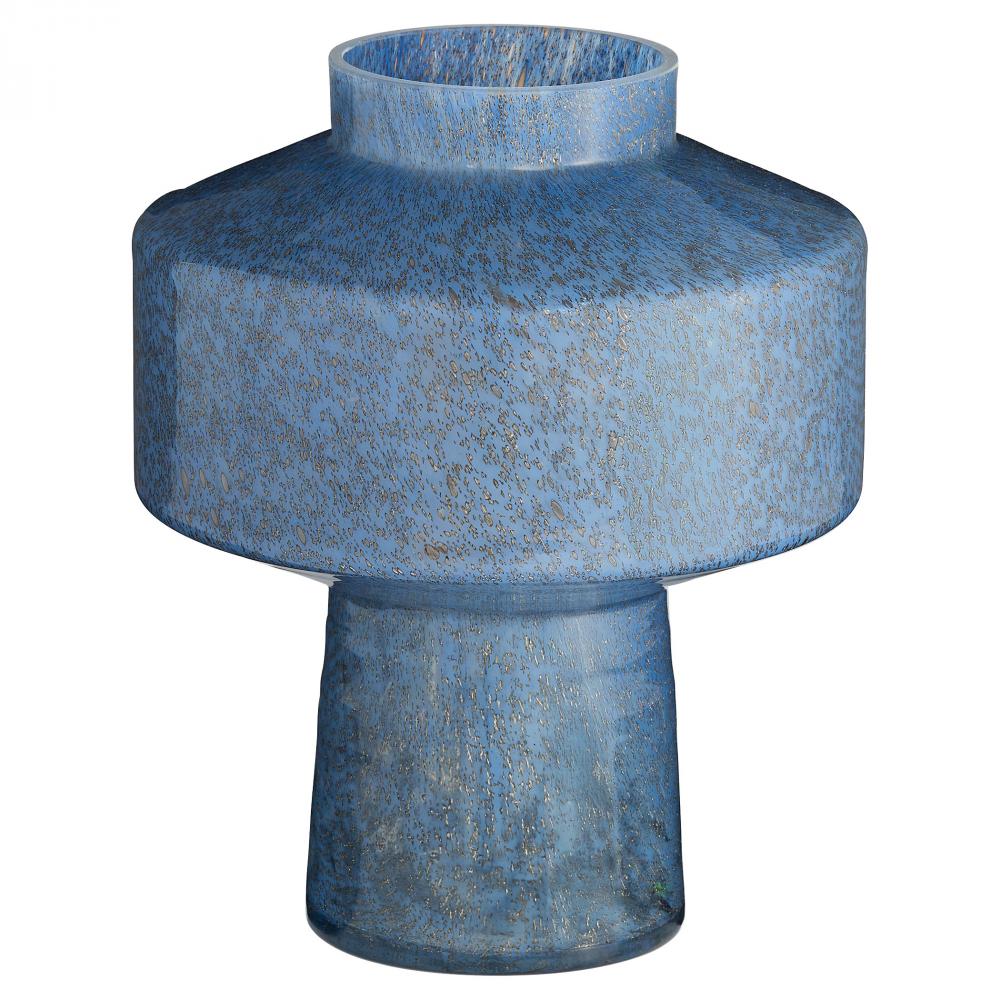 Sanibel Vase Blue - Small