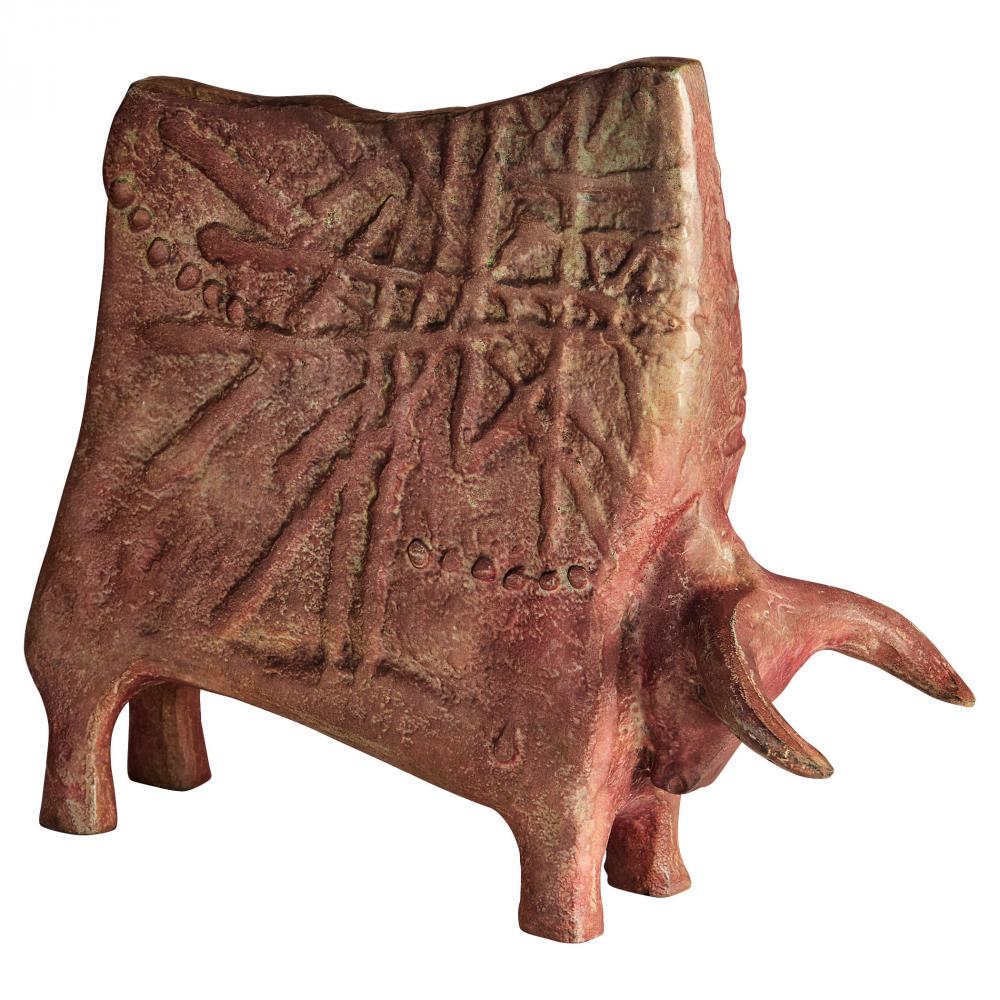 El Toro Sculpture Antique Ochre