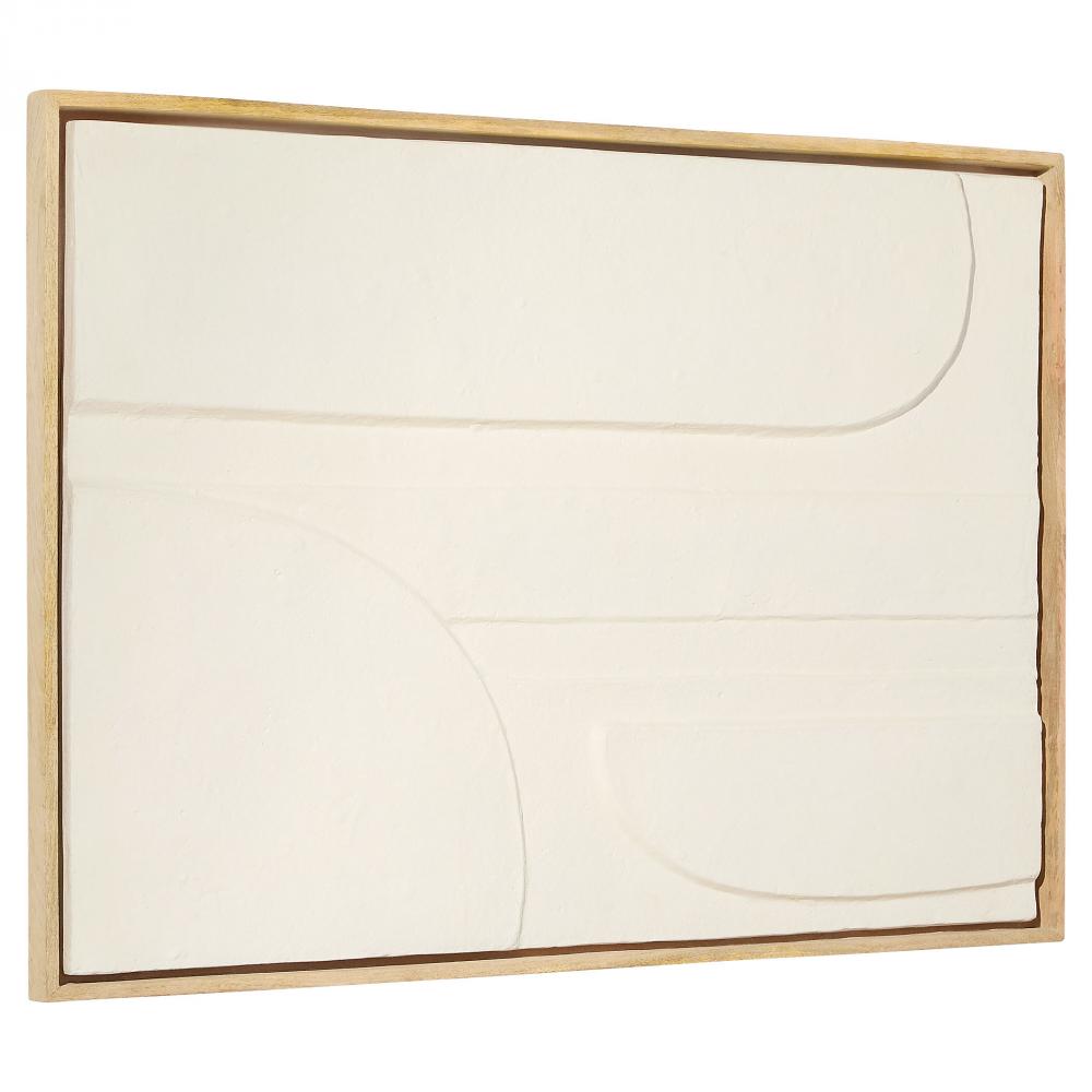 Nolan Decorative Panel Off-White Walnut
