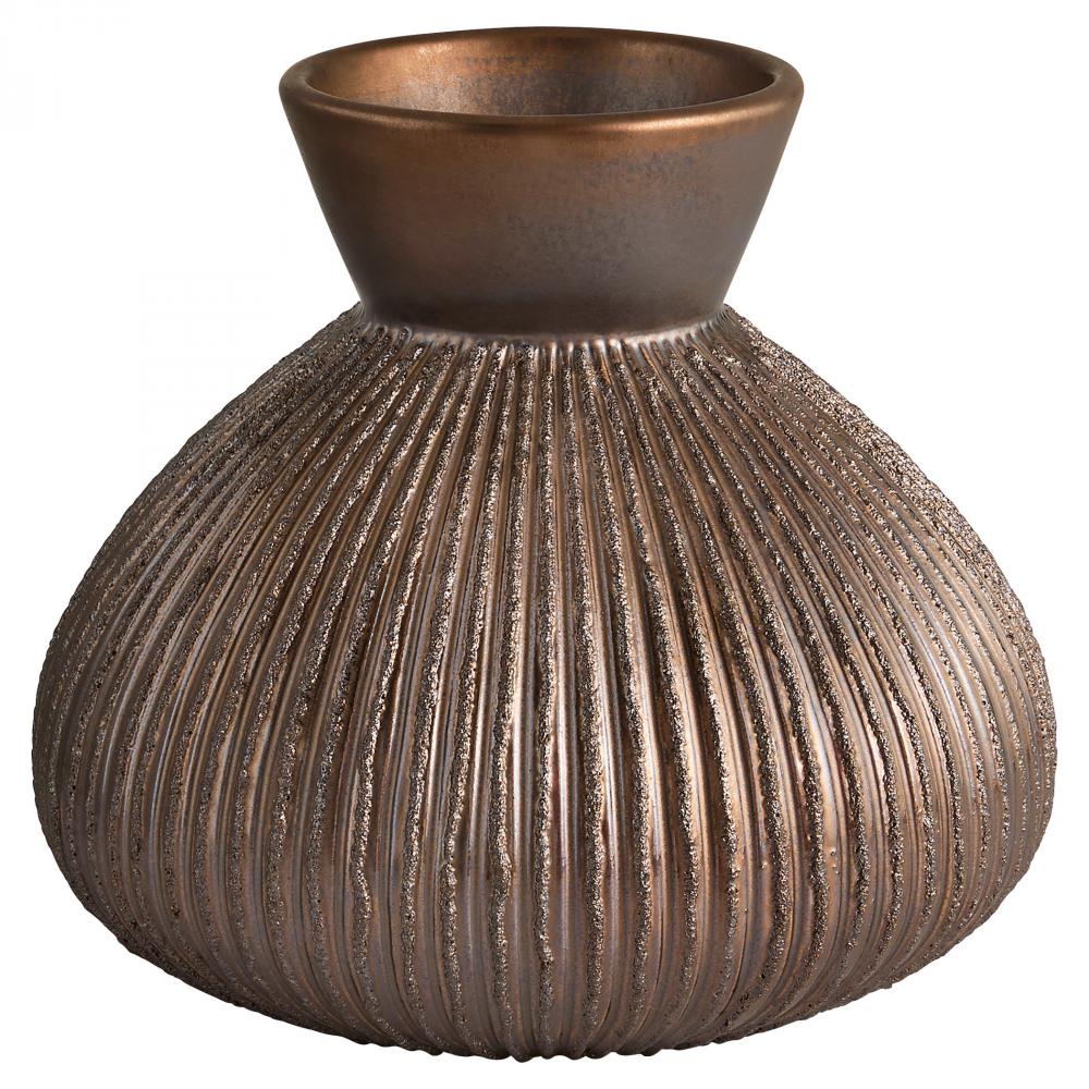 Starship Vase Metallic Bronze - Stout