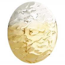 Cyan Designs 11317 - Ripple Wall Decor Silver And Gold - Large