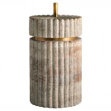 Cyan Designs 12020 - Zucca Box Distressed Taupe Brass - Tall