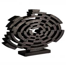 Cyan Designs 12023 - Vortex Sculpture Black Walnut - Small