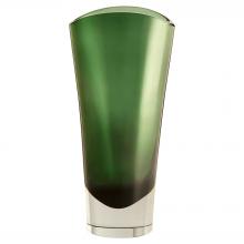 Cyan Designs 12030 - Muzo Vase Emerald Green Clear - Medium