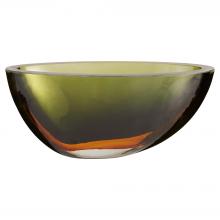 Cyan Designs 12041 - Pluto Bowl Green Orange - Large