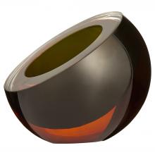 Cyan Designs 12043 - Pluto Bowl Green Orange - Small