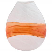 Cyan Designs 12073 - Pacaya Vase White Orange - Small