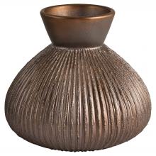 Cyan Designs 12180 - Starship Vase Metallic Bronze - Stout