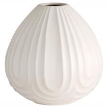 Cyan Designs 12185 - Nigel Vase White - Stout