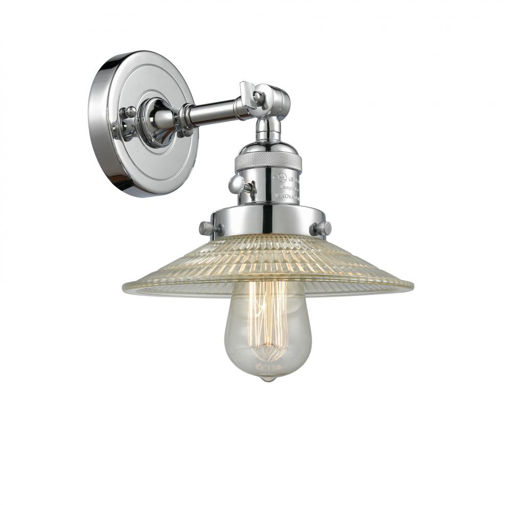 Halophane - 1 Light - 9 inch - Polished Chrome - Adjustable Sconce