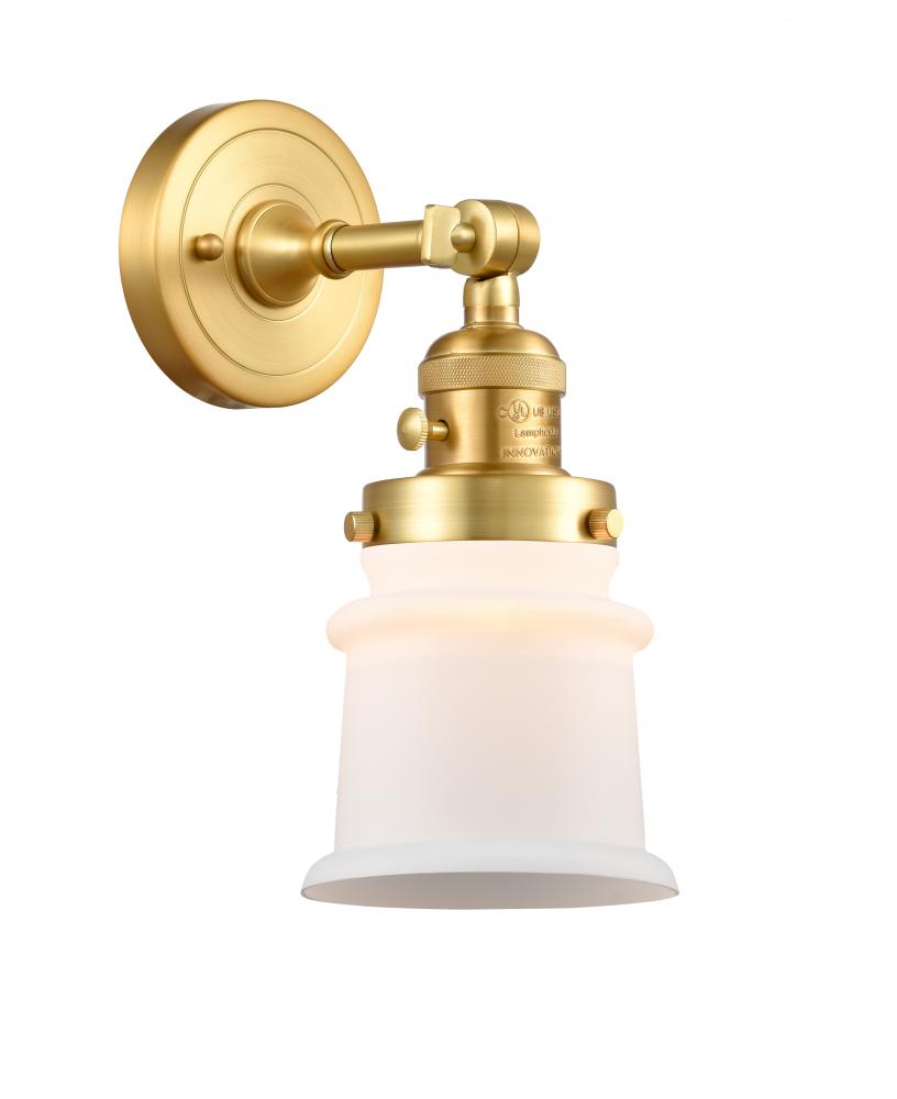 Canton - 1 Light - 5 inch - Satin Gold - Adjustable Sconce