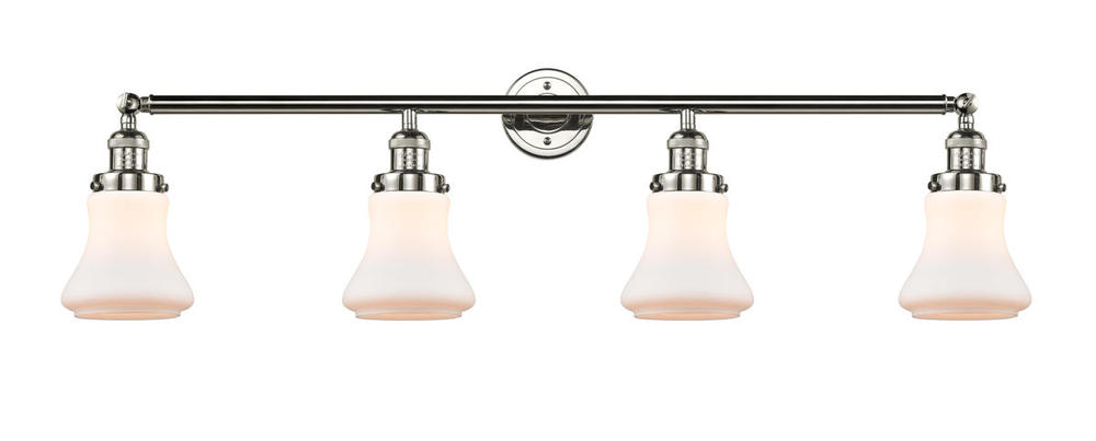Bellmont - 4 Light - 42 inch - Polished Nickel - Adjustable Bath Vanity Light