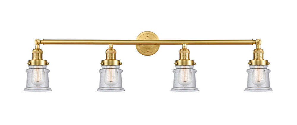 Canton - 4 Light - 42 inch - Satin Gold - Adjustable Bath Vanity Light