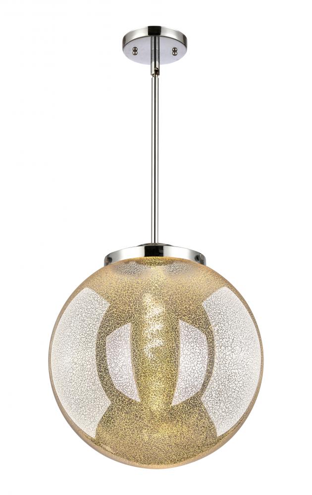 Beacon - 1 Light - 16 inch - Polished Chrome - Stem Hung - Pendant