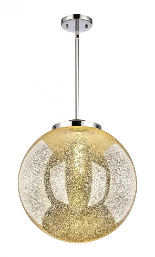 Beacon - 1 Light - 16 inch - Polished Chrome - Stem Hung - Pendant