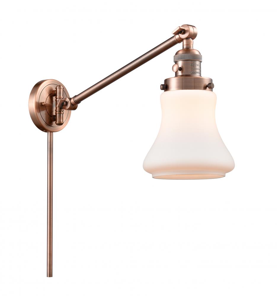 Bellmont - 1 Light - 8 inch - Antique Copper -Adjustable Swing Arm