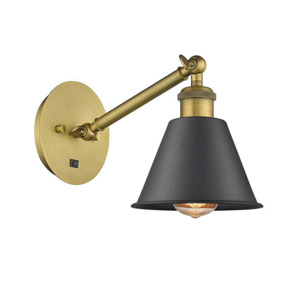 Smithfield - 1 Light - 7 inch - Brushed Brass - Adjustable Sconce