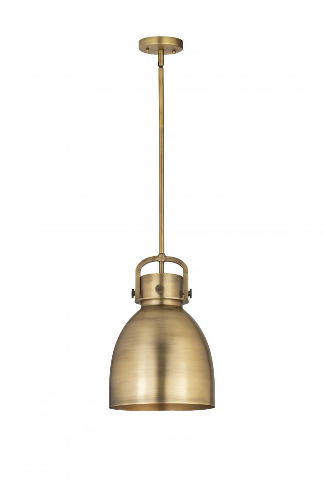 Newton Bell - 1 Light - 10 inch - Champagne Bronze - Mini Pendant