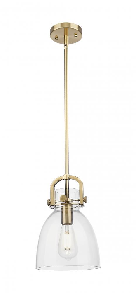 Newton Bell - 1 Light - 8 inch - Champagne Bronze - Mini Pendant