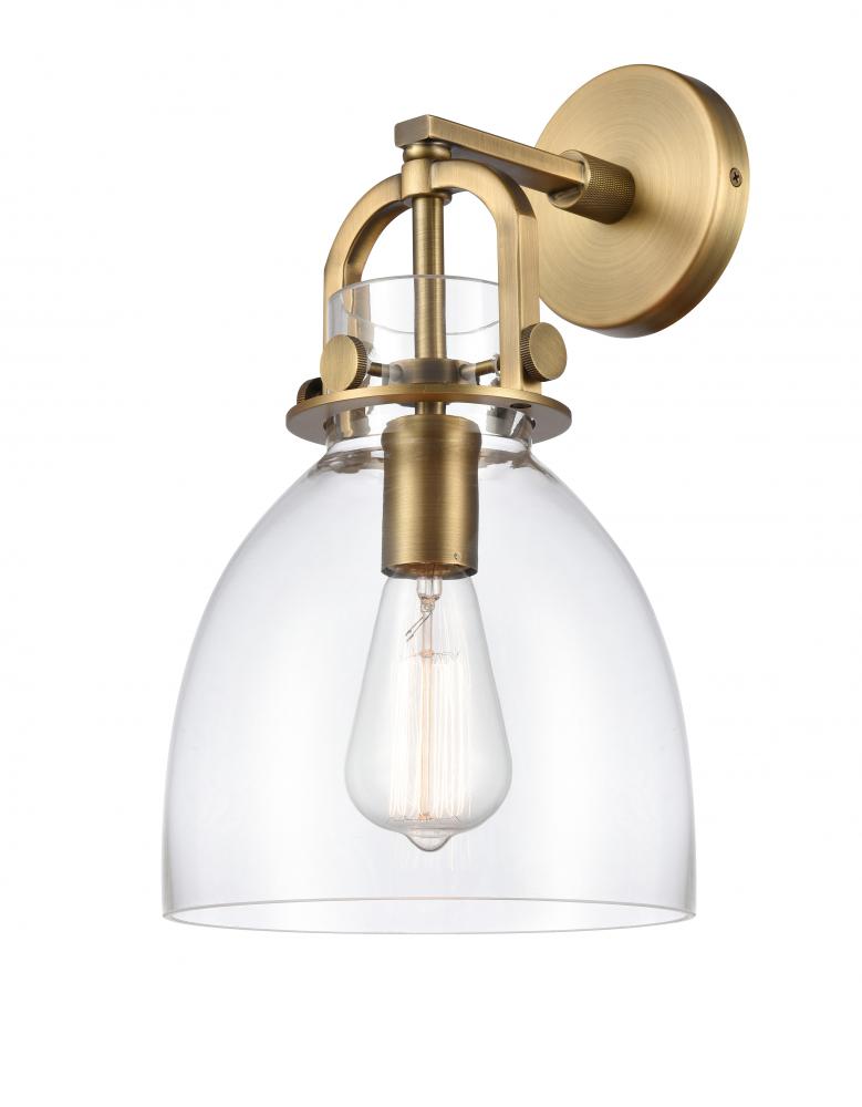 Newton Bell - 1 Light - 8 inch - Champagne Bronze - Sconce