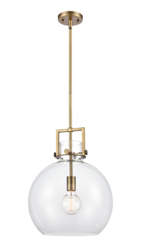 Newton Sphere - 1 Light - 14 inch - Champagne Bronze - Pendant