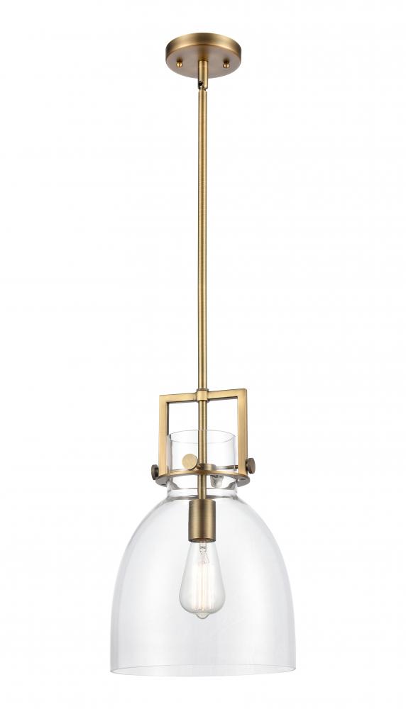 Newton Bell - 1 Light - 10 inch - Champagne Bronze - Mini Pendant