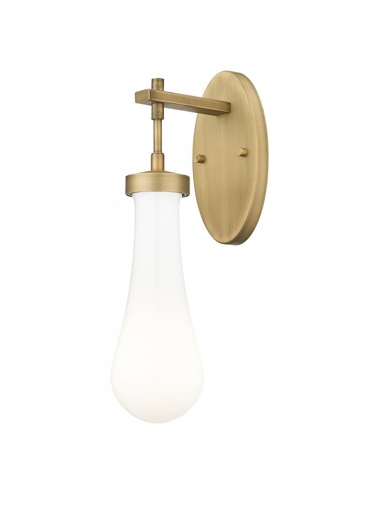 Owego - 1 Light - 5 inch - Brushed Brass - Sconce