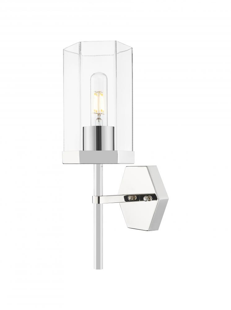 Blakeley - 1 Light - 5 inch - Polished Nickel - Sconce