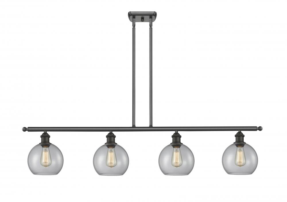 Athens - 4 Light - 48 inch - Oil Rubbed Bronze - Stem Hung - Island Light