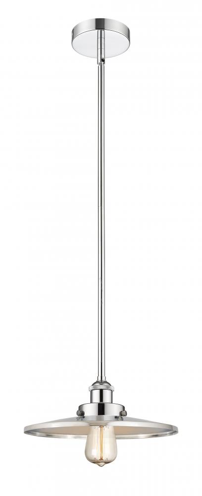 Appalachian - 1 Light - 12 inch - Polished Chrome - Cord hung - Mini Pendant
