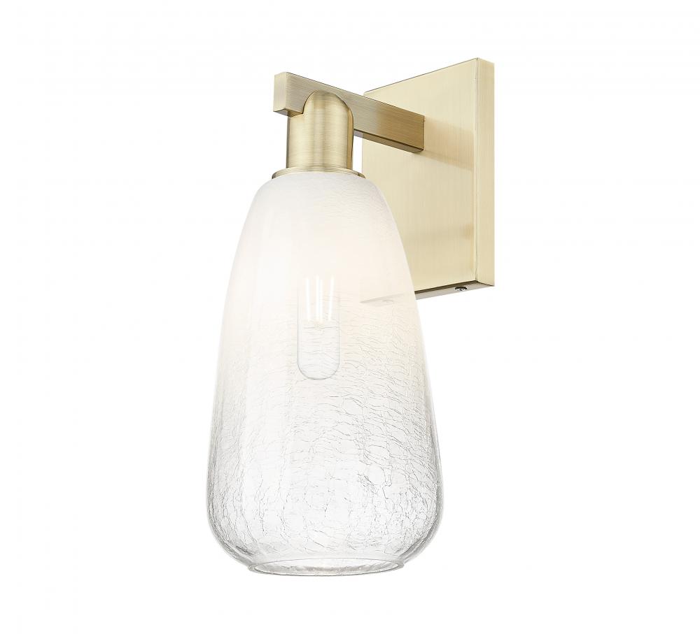 Brookhaven Almond - 1 Light - 6 inch - Antique Brass - Sconce