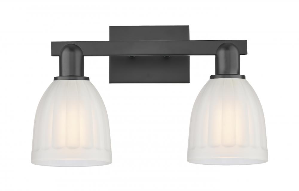 Brookfield - 2 Light - 17 inch - Satin Gold - Bath Vanity Light