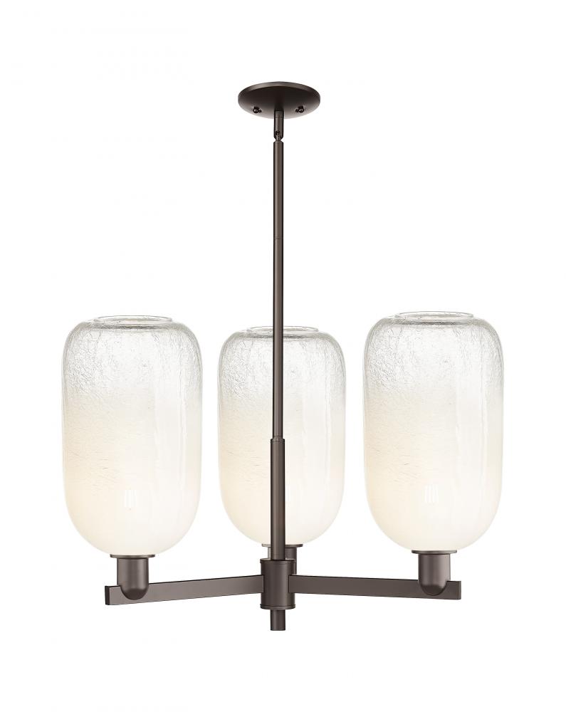 Brookhaven Cloche - 3 Light - 18 inch - Oil Rubbed Bronze - Flush Mount