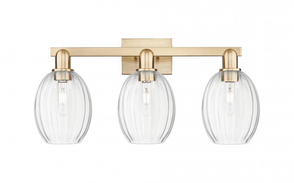 Preston - 3 Light - 26 inch - Champagne Bronze - Bath Vanity Light