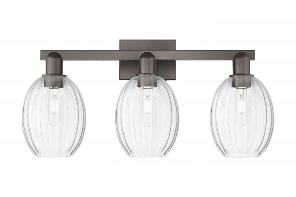 Preston - 3 Light - 26 inch - Oil Rubbed Bronze - Bath Vanity Light