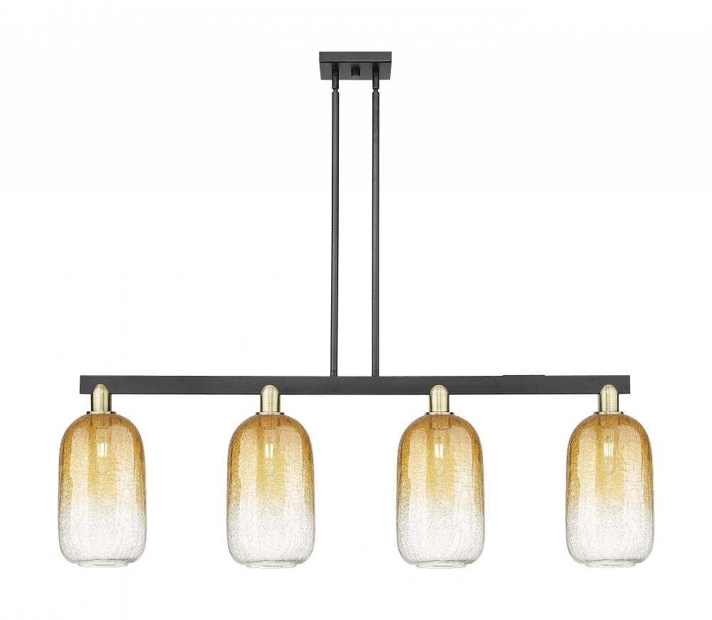 Brookhaven Cloche - 4 Light - 48 inch - Black Antique Brass - Cord hung - Island Light