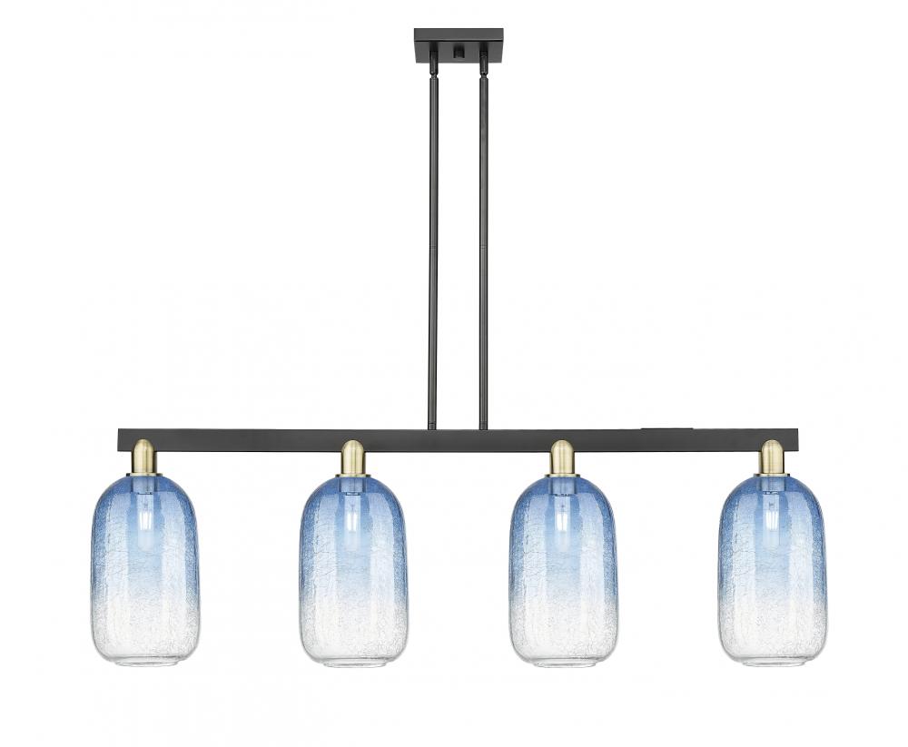 Brookhaven Cloche - 4 Light - 48 inch - Black Antique Brass - Cord hung - Island Light