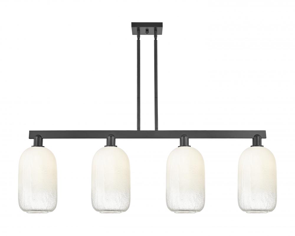 Brookhaven Cloche - 4 Light - 48 inch - Matte Black - Cord hung - Island Light