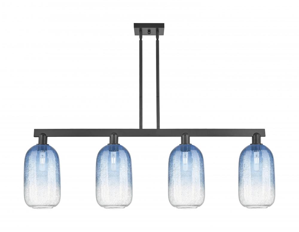 Brookhaven Cloche - 4 Light - 48 inch - Matte Black - Cord hung - Island Light