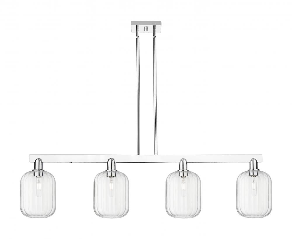 Preston - 4 Light - 48 inch - Polished Chrome - Cord hung - Island Light