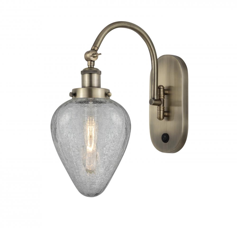 Geneseo - 1 Light - 7 inch - Antique Brass - Adjustable Swing Arm