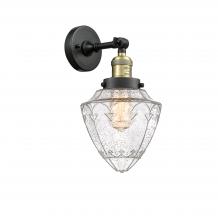 Innovations Lighting 203-BAB-G664-7 - Bullet - 1 Light - 7 inch - Black Antique Brass - Adjustable Sconce