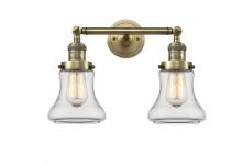 Innovations Lighting 208-AB-G192-LED - Bellmont - 2 Light - 17 inch - Antique Brass - Adjustable Bath Vanity Light
