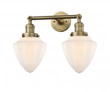 Innovations Lighting 208-BB-G661-7 - Bullet - 2 Light - 18 inch - Brushed Brass - Adjustable Bath Vanity Light