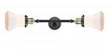 Innovations Lighting 208L-BAB-G191-LED - Bellmont - 2 Light - 6 inch - Black Antique Brass - Adjustable Bath Vanity Light