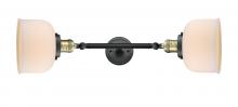 Innovations Lighting 208L-BAB-G71-LED - Bell - 2 Light - 8 inch - Black Antique Brass - Adjustable Bath Vanity Light